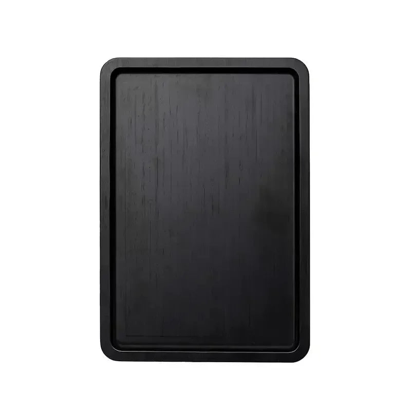 Rynx | Wood Sofa Armrest Tray Rectangular Sofa Side Table Tray Practical TV Snack Tray for Remote Control Wine Drinks Snacks Phone