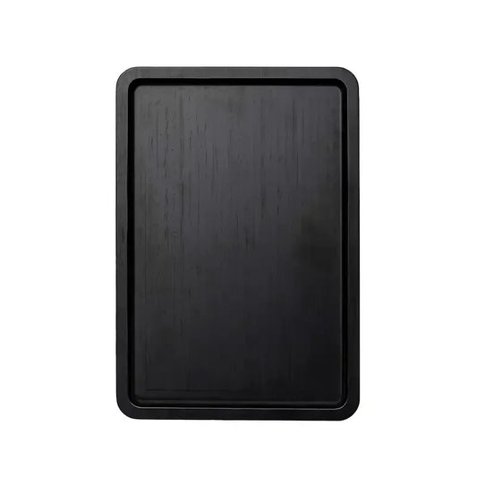 Rynx | Wood Sofa Armrest Tray Rectangular Sofa Side Table Tray Practical TV Snack Tray for Remote Control Wine Drinks Snacks Phone