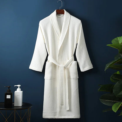 RYNX | Premium Bathrobe Made Of Cotton | Soft & Breathable | Perfect For Men & Women | With Pockets