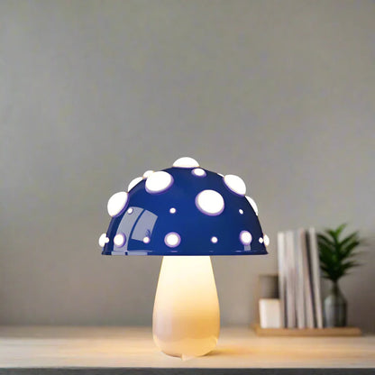 RYNX | Fly Amanita Mushroom White Base Blue
