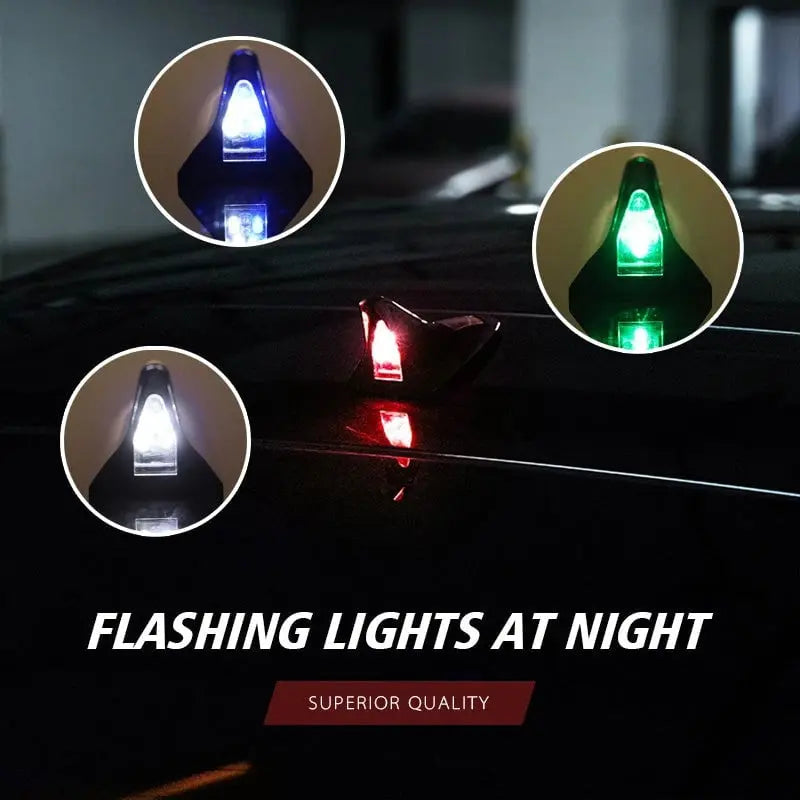Rynx | Shark Fin Solar-Warning Light for Car