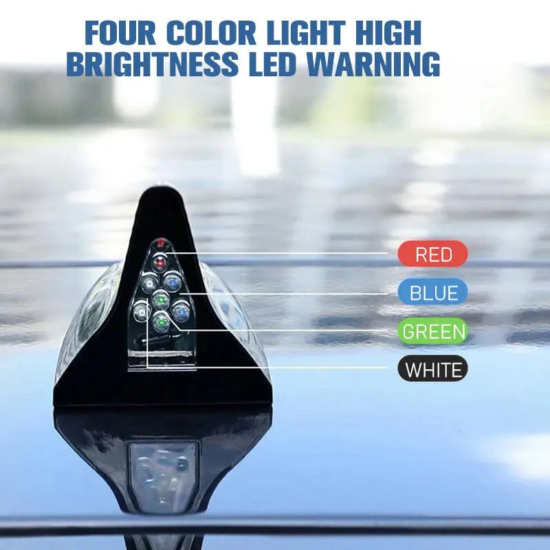 Rynx | Shark Fin Solar-Warning Light for Car