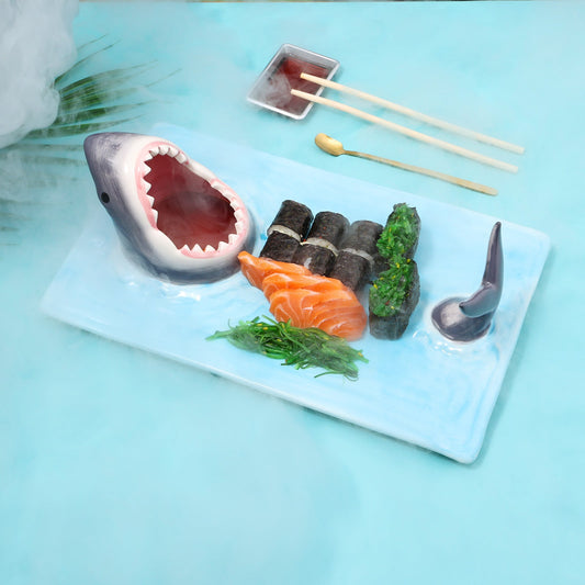 Rynx | Sharkieplate - Ceramic shark mouth plate