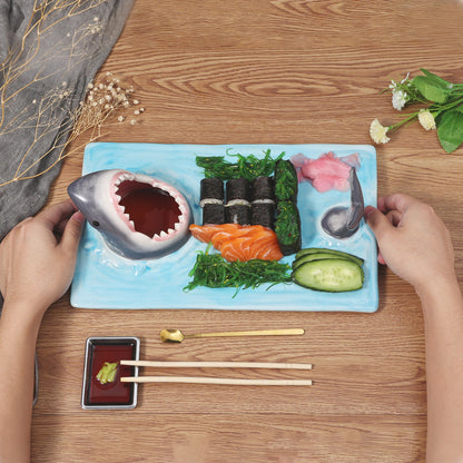 Rynx | Sharkieplate - Ceramic shark mouth plate