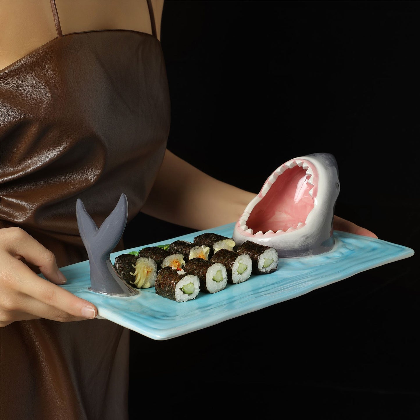 Rynx | Sharkieplate - Ceramic shark mouth plate