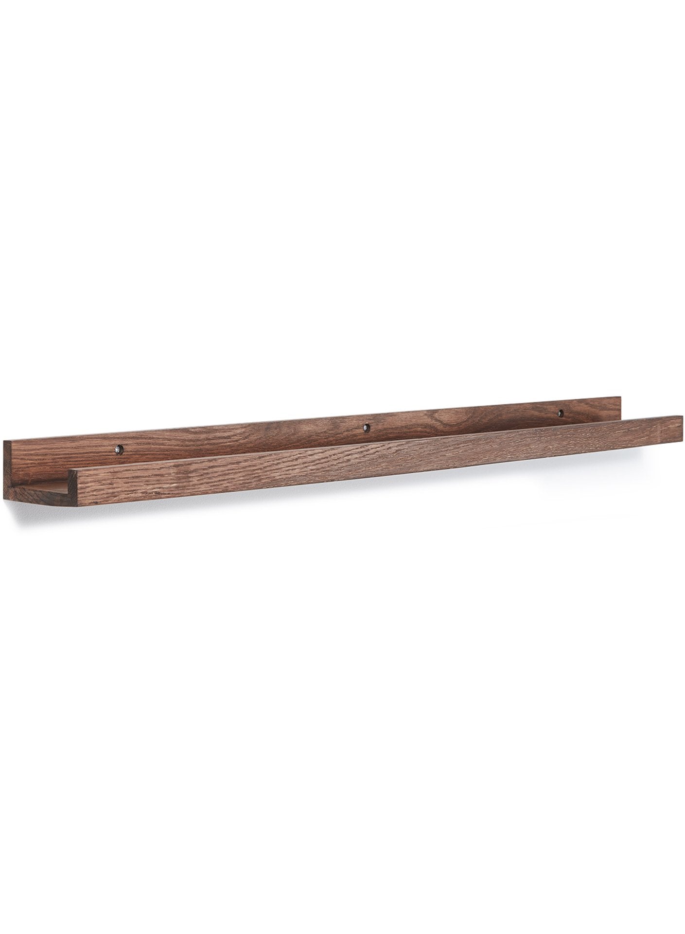 Rynx | Dark Oak Wall Shelf, 35 in | 89 cm