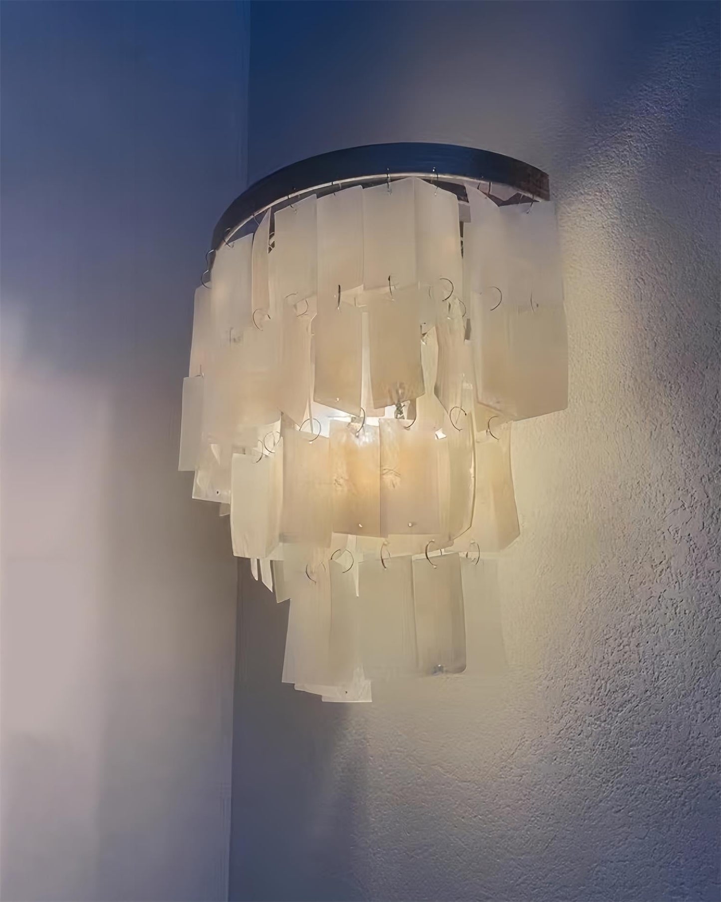 Rynx | Shell Tiered Wall Lamp