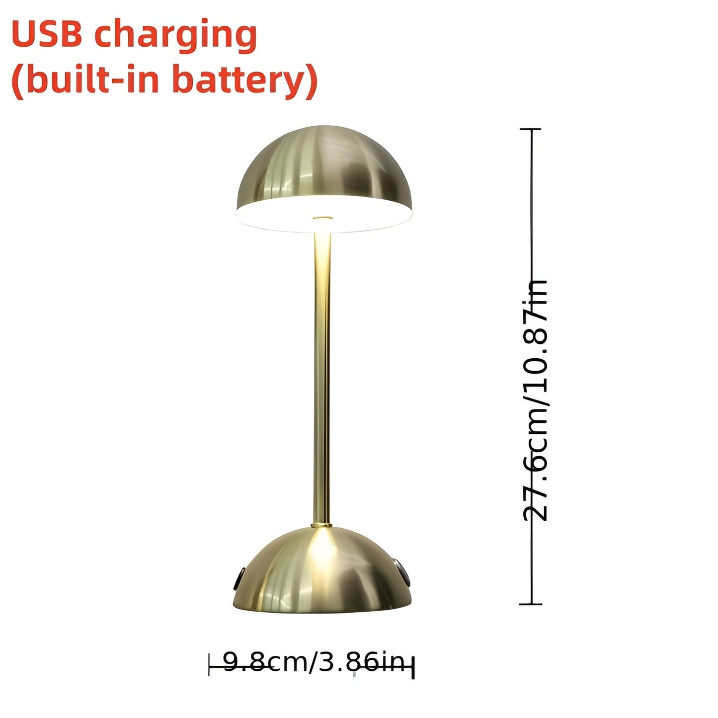 RYNX | ShineMushroom Lamp with Touch Control – Stylish & Dimmable