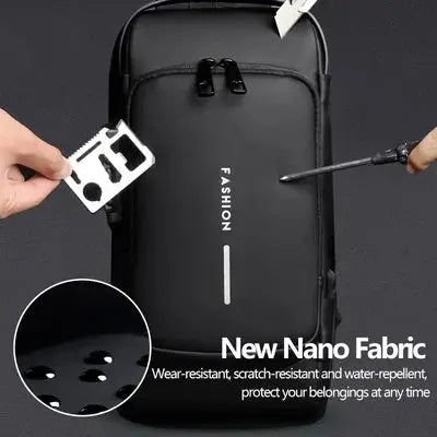Rynx | Safety Backpack – Cut-resistant & with USB charging port