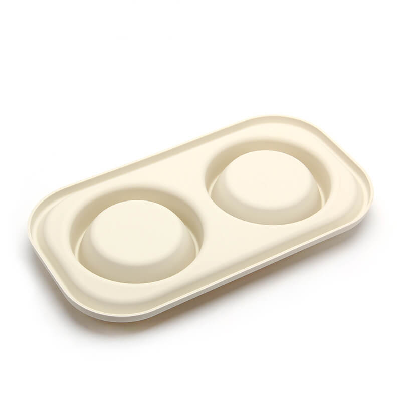 RYNX | Dual Bowl Slow Feeder Pet Bowl