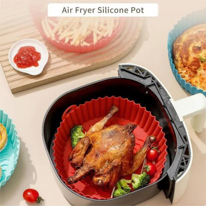 Rynx | Silicone baking insert for air fryer – Non-stick & grease-resistant