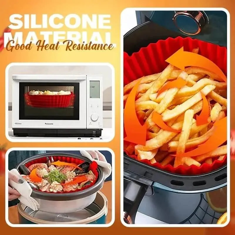Rynx | Silicone baking insert for air fryer – Non-stick & grease-resistant