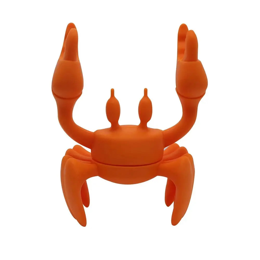 Rynx | Silicone Kitchen Utensil – Cute Crab Holder with Steam Release Function!