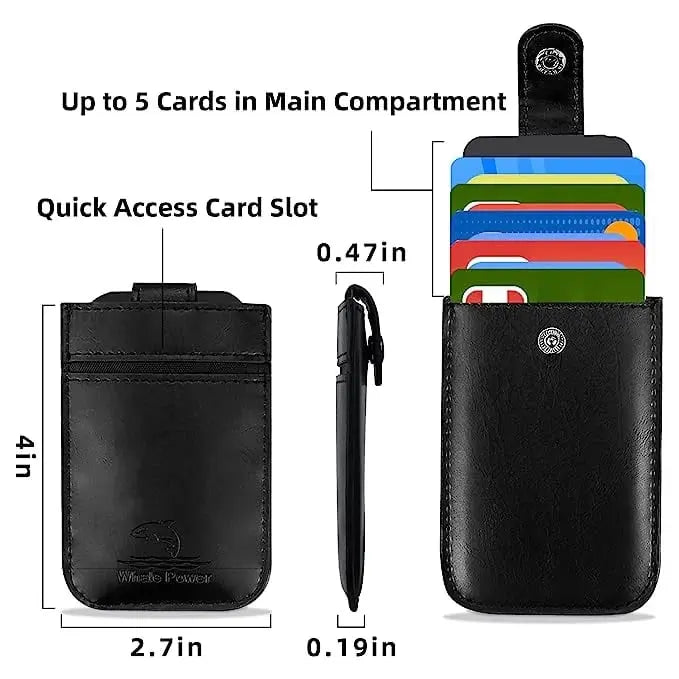 Rynx | Slim Wallet made of PU leather – Secure & Compact