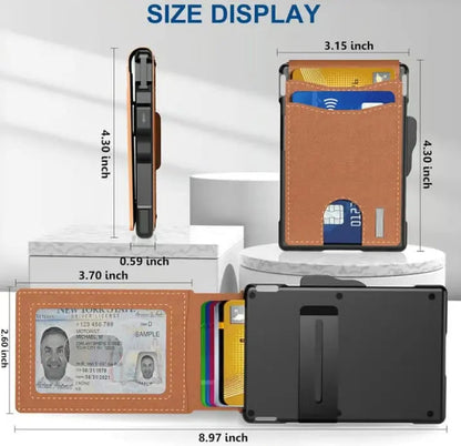 Rynx | Slim Wallet with RFID pRedection – Cards safe & quickly accessible