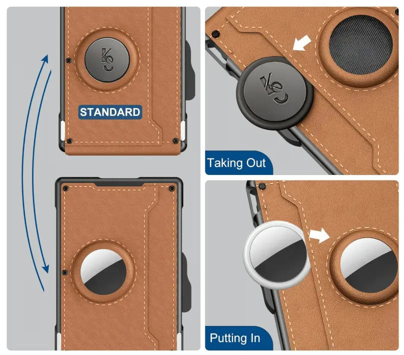 Rynx | Slim Wallet with RFID pRedection – Cards safe & quickly accessible