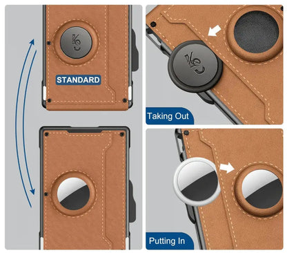 Rynx | Slim Wallet with RFID pRedection – Cards safe & quickly accessible
