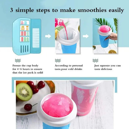 Rynx | Slushy Cup to Squeeze – For Ice Drinks in Minutes