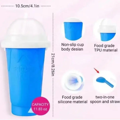 Rynx | Slushy Cup to Squeeze – For Ice Drinks in Minutes