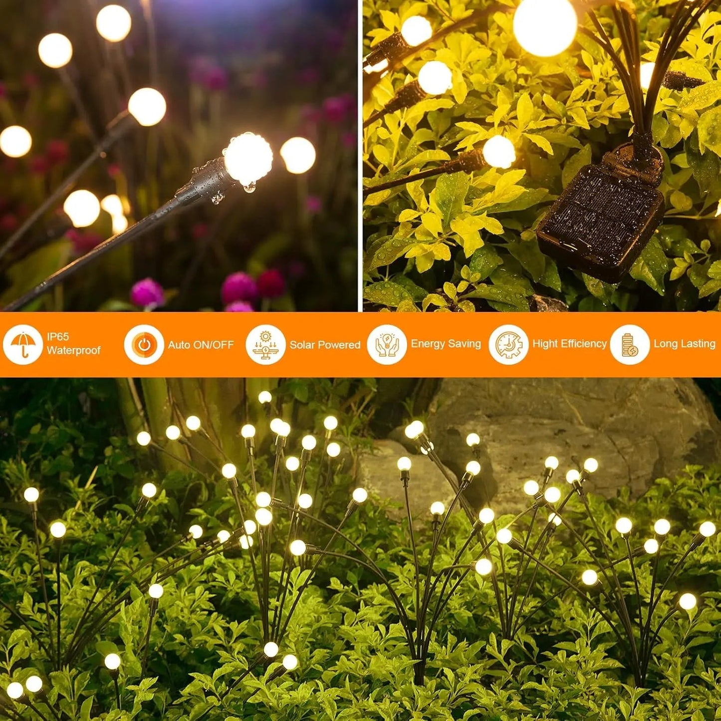 Rynx | Solar Garden Lights – Gentle, Swinging Light for Magical Nights
