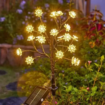 Rynx | Solar Cherry Blossom Lights | Waterproof LED Decor for Outdoors