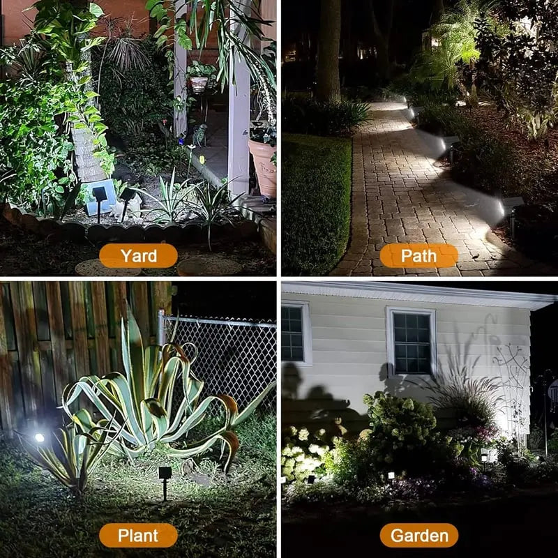 Rynx | Solar-LED-Spotlight for outdoor use – Weatherproof garden lighting with 3 brightness levels