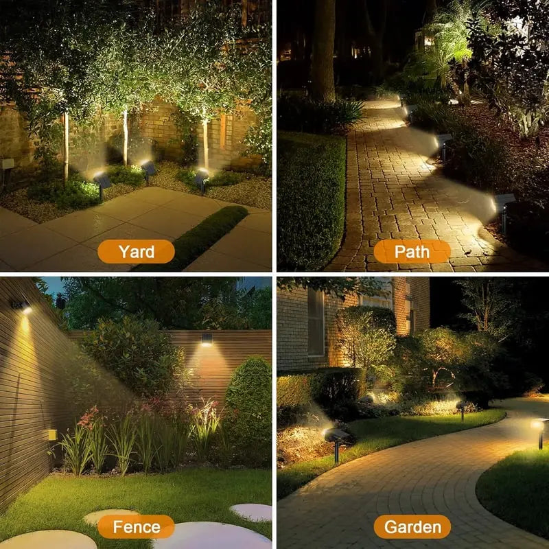 Rynx | Solar-LED-Spotlight for outdoor use – Weatherproof garden lighting with 3 brightness levels