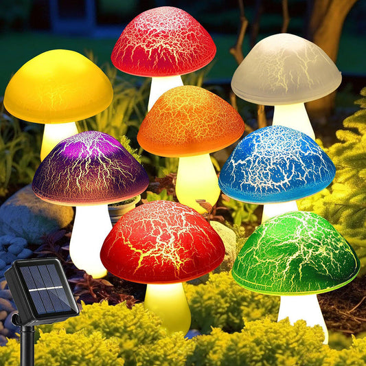 Rynx | Solar-powered mushroom garden stake light