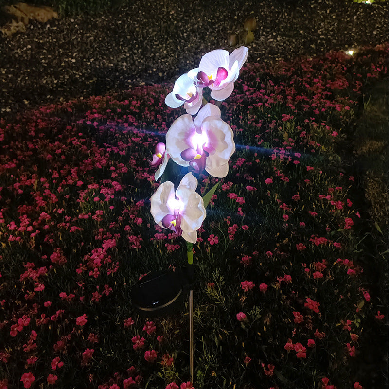 Rynx | Solar-powered orchid flower stake light