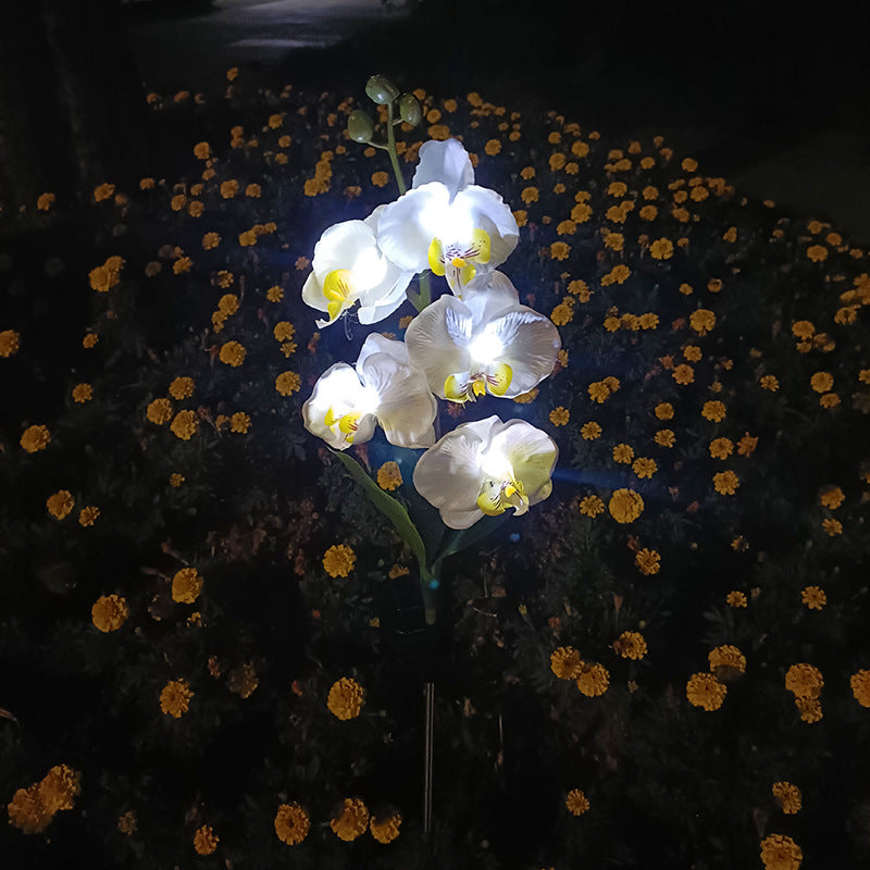 Rynx | Solar-powered orchid flower stake light