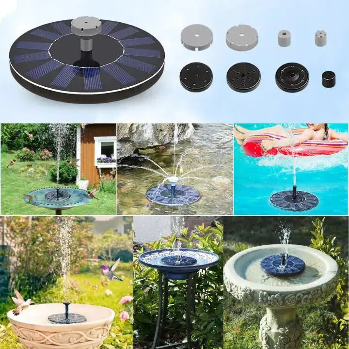 Rynx | Solar-powered Floating Garden Fountain