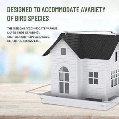 Rynx | Solar-Birdhouse with LED – Illuminating Garden Lantern & Feeder Station in one!