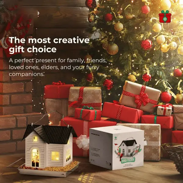 Rynx | Solar-Birdhouse with LED – Illuminating Garden Lantern & Feeder Station in one!