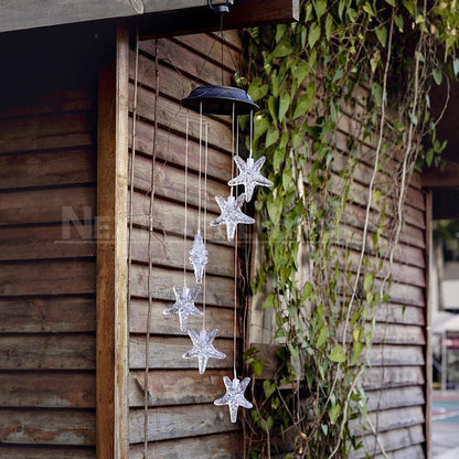 Rynx | Solar-powered hanging starfish light