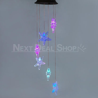 Rynx | Solar-powered hanging starfish light