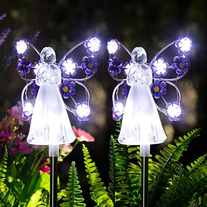 Rynx | Solar-powered angel garden light – Waterproof memorial decoration for outdoor areas!