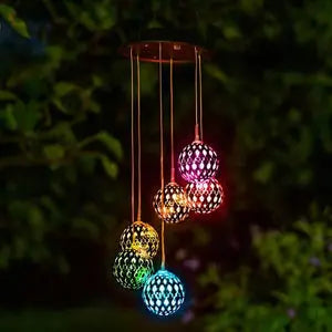Rynx | Solar-powered LED Wind Chime