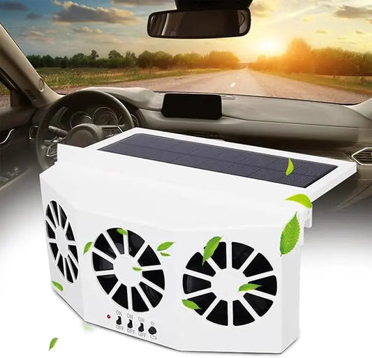 Rynx | Solar-powered Car Fan – Cordless & Compact