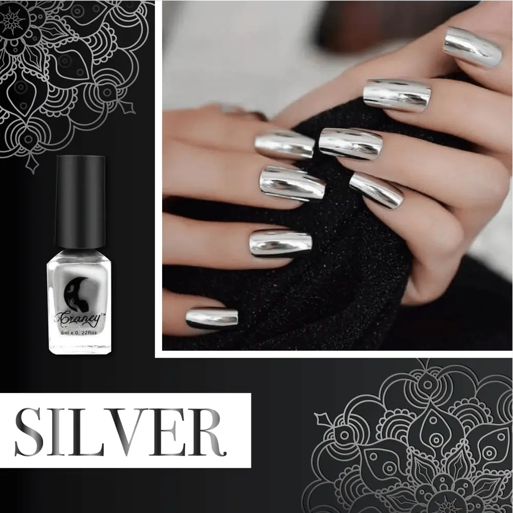 Rynx | Mirror Nail Polish – Immediately metallic shiny nails