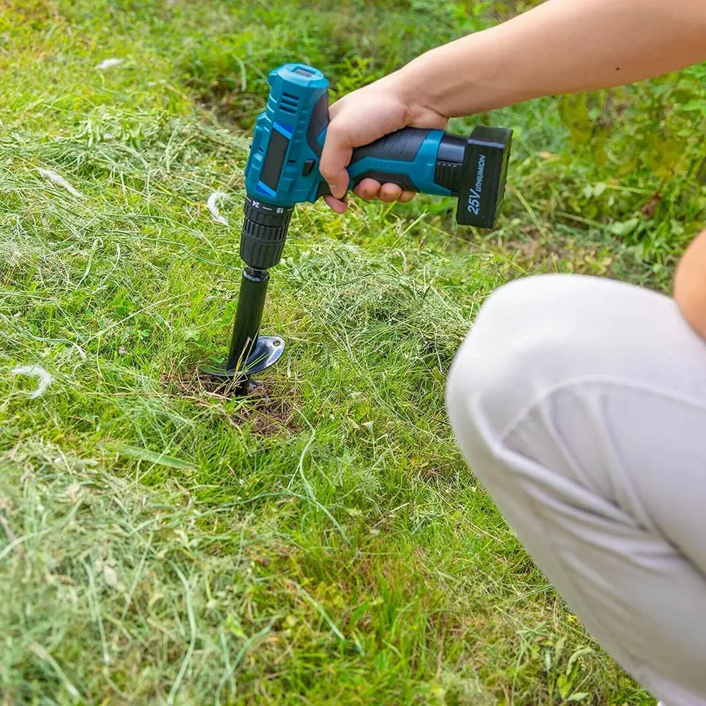 Rynx | Spiral Garden Drill – Fast Planting Hole with Any Drill
