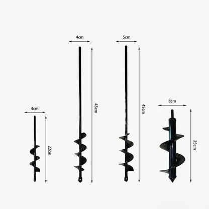 Rynx | Spiral Garden Drill – Fast Planting Hole with Any Drill