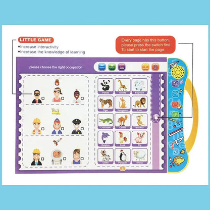 Speaking learning book for children – Learning with fun & sound