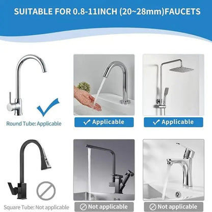 Rynx | Faucet sink organizer – stainless steel, compact and practical