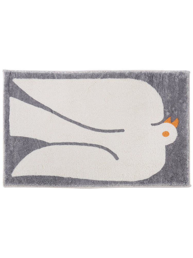 Rynx | Square Dove Bath Mat