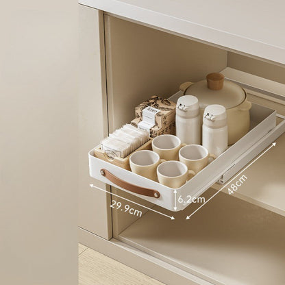 Rynx | Stainless Steel Pull-Out Storage Kitchen Organizer Tray
