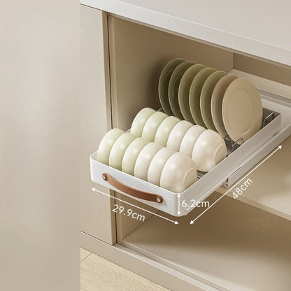 Rynx | Stainless Steel Pull-Out Storage Kitchen Organizer Tray
