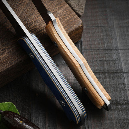 Rynx | Stainless Steel Durable Wood Handle Knife