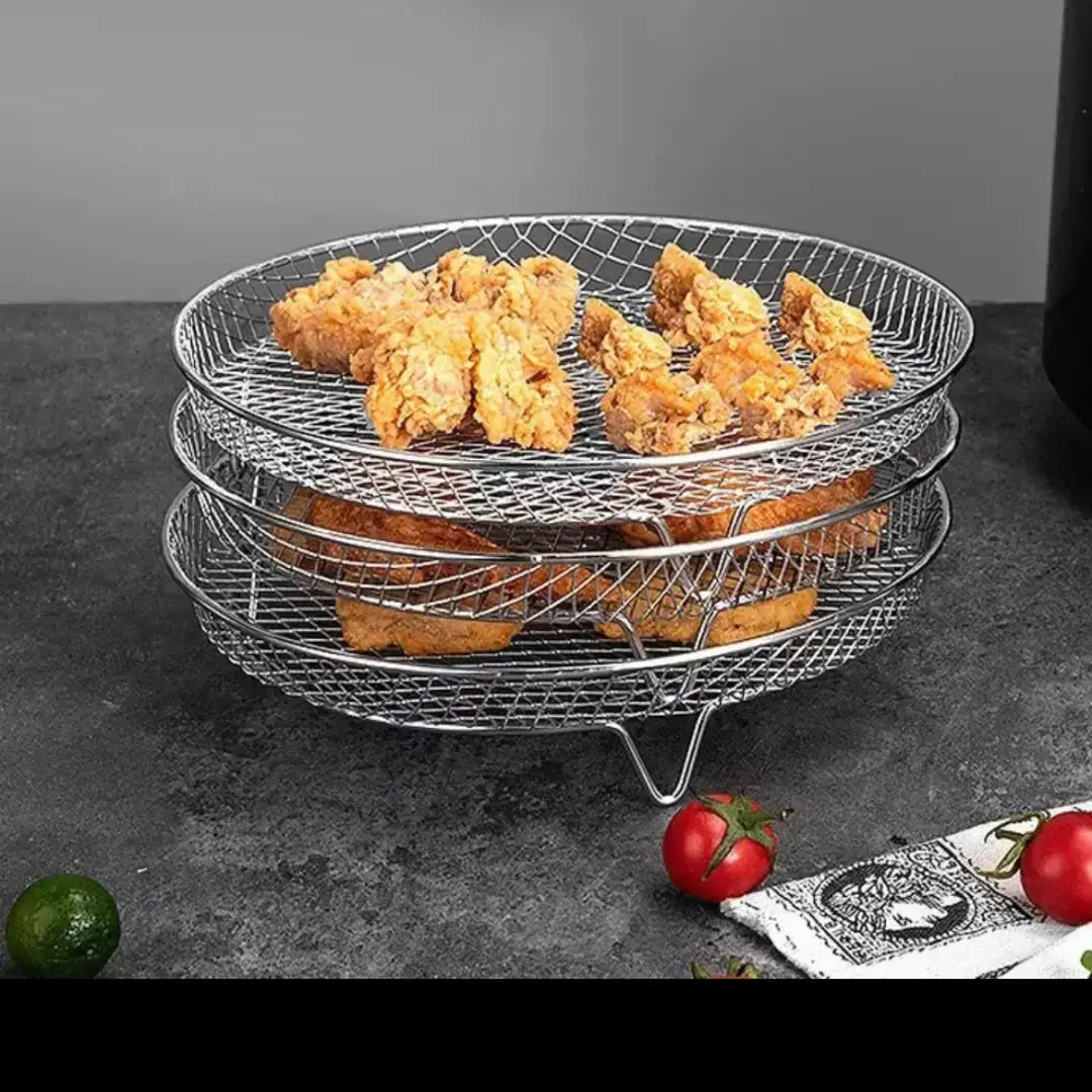 Rynx | Stackable Frying Baskets - More Space, Better Cooking
