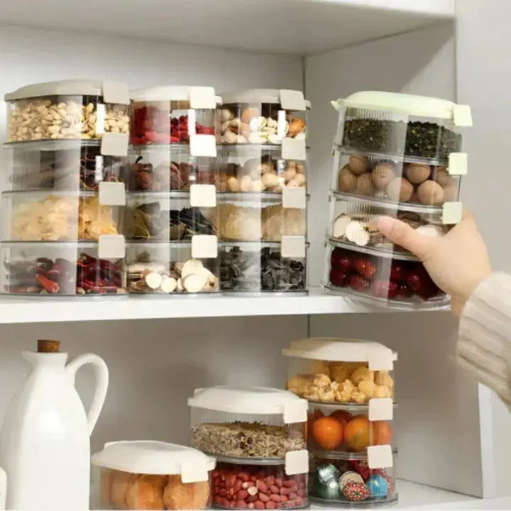 Rynx | Stackable multi-layer spice box (5 pieces)