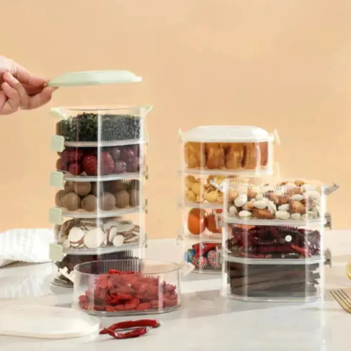 Rynx | Stackable multi-layer spice box (5 pieces)